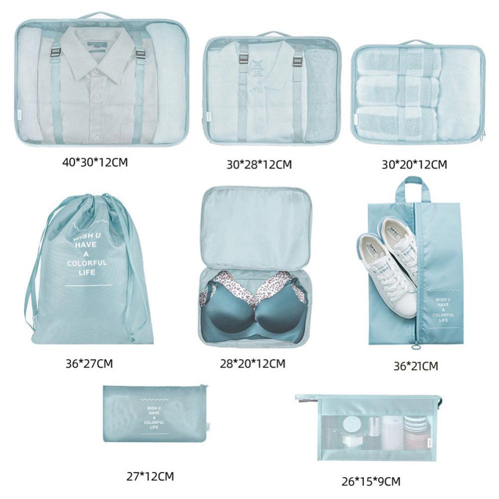 KABO PackSmart – 8-teiliges Koffer-Organizer-Set
