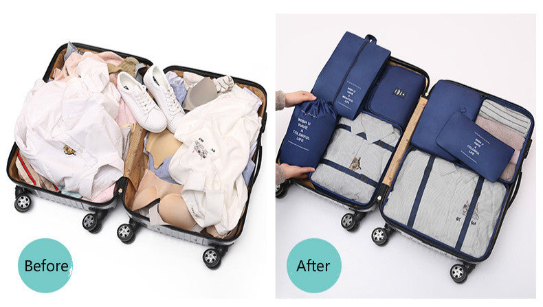 KABO PackSmart – 8-teiliges Koffer-Organizer-Set