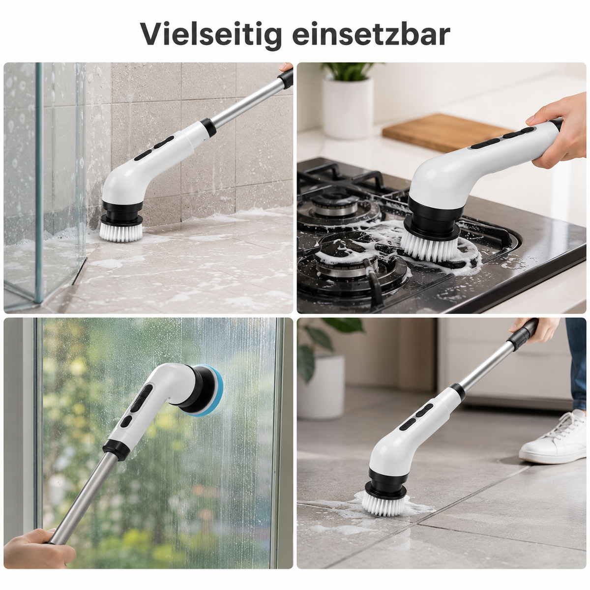 KABO SpinClean – Akku-Reinigungsbürste
