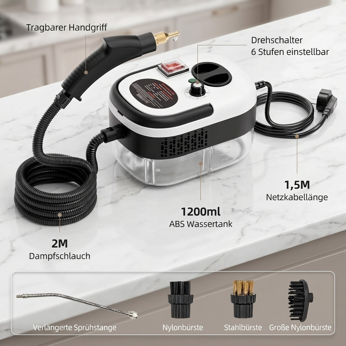 KABO SteamClean Pro – Dampfreiniger