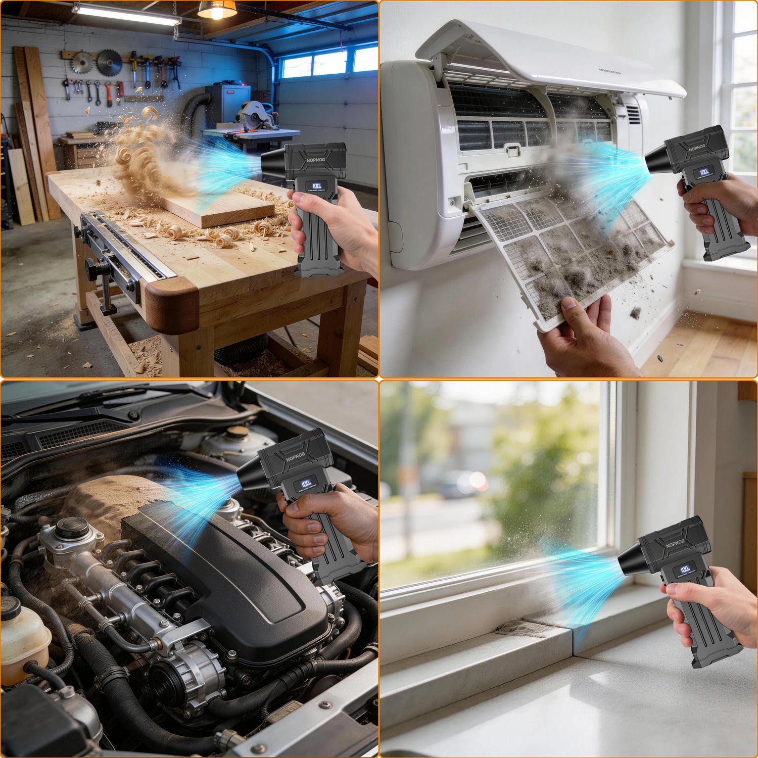 KABO TurboAir – Akku-Turbo-Blower